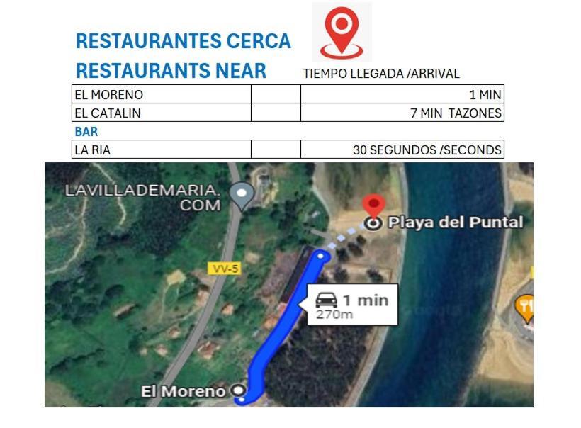 Playa Del Puntal Villaviciosa Asturias Lujo Primera Linea Playa エクステリア 写真